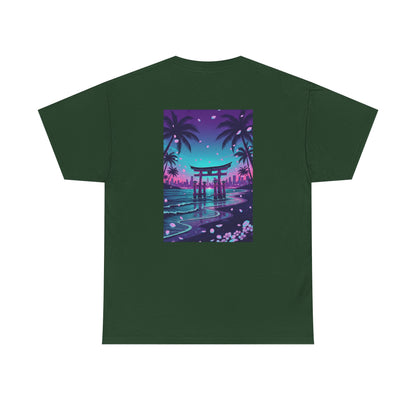 Tropical Beach Torii Gate T-Shirt