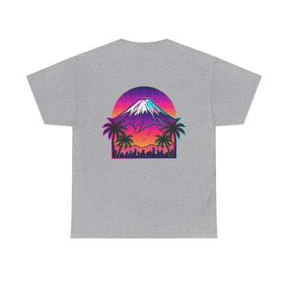 Retro Vaporwave Mt. Fuji T-Shirt — Vintage Japanese Mountain Tee