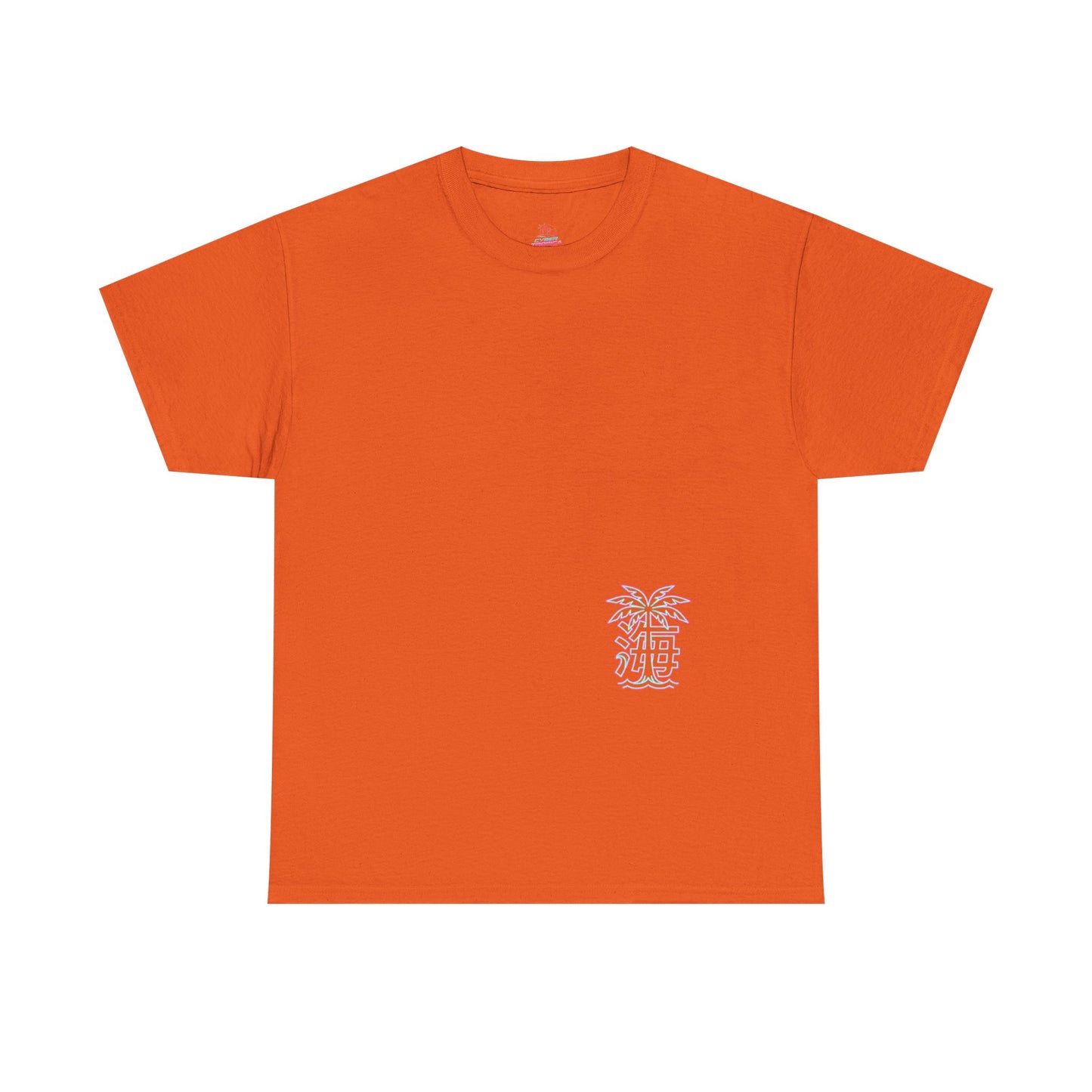 Vaporwave Japanese Surf T-Shirt — "未来の海" Retro Neon Aesthetic