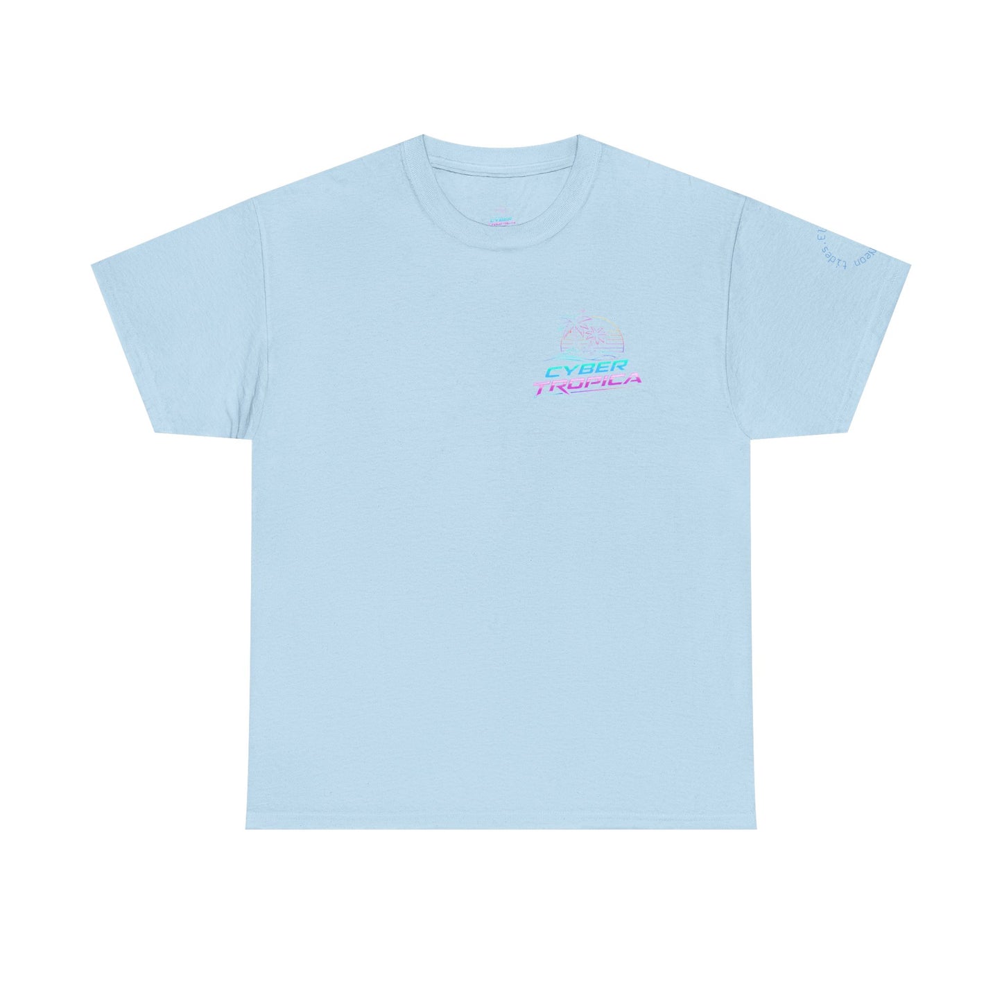 Neuroglitch Graphic Tee — Retro Futuristic Cyberpunk T-Shirt
