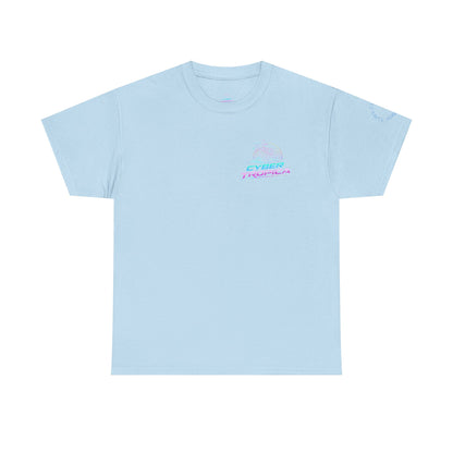Neuroglitch Graphic Tee — Retro Futuristic Cyberpunk T-Shirt
