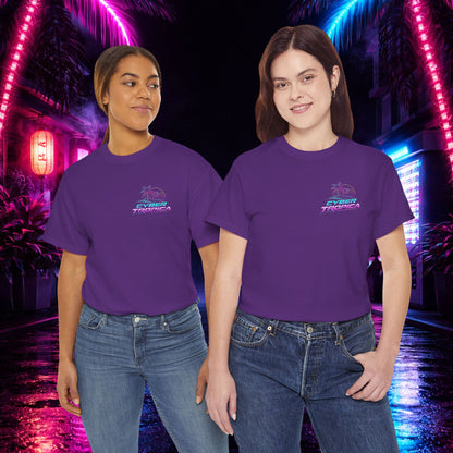 Neuroglitch Graphic Tee — Retro Futuristic Cyberpunk T-Shirt