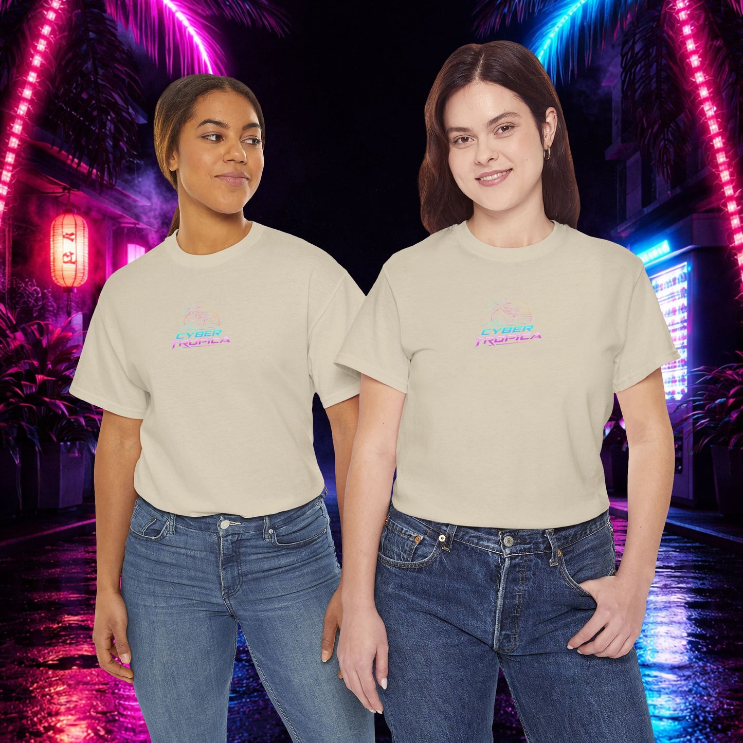 Tropical Beach Torii Gate T-Shirt