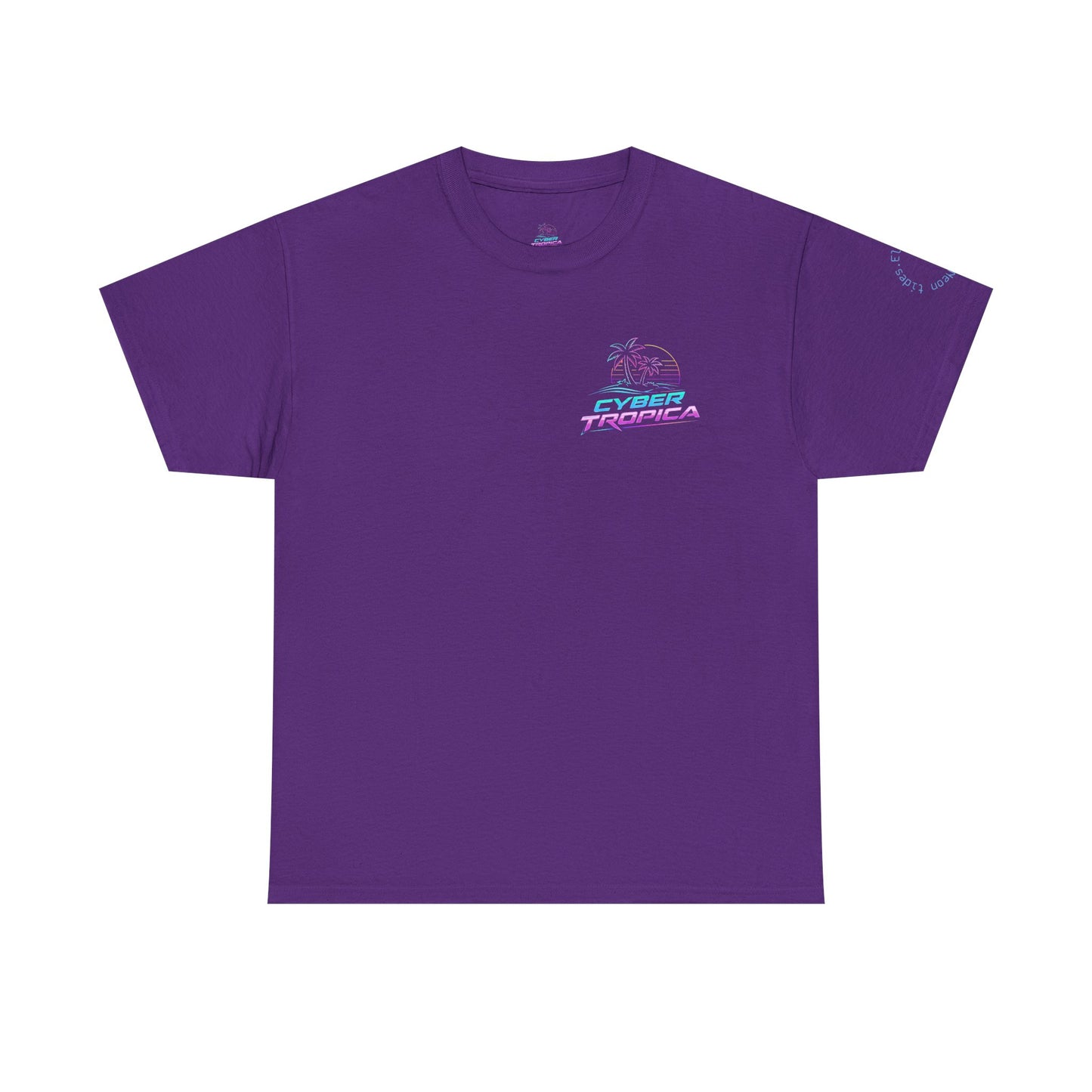 Neuroglitch Graphic Tee — Retro Futuristic Cyberpunk T-Shirt