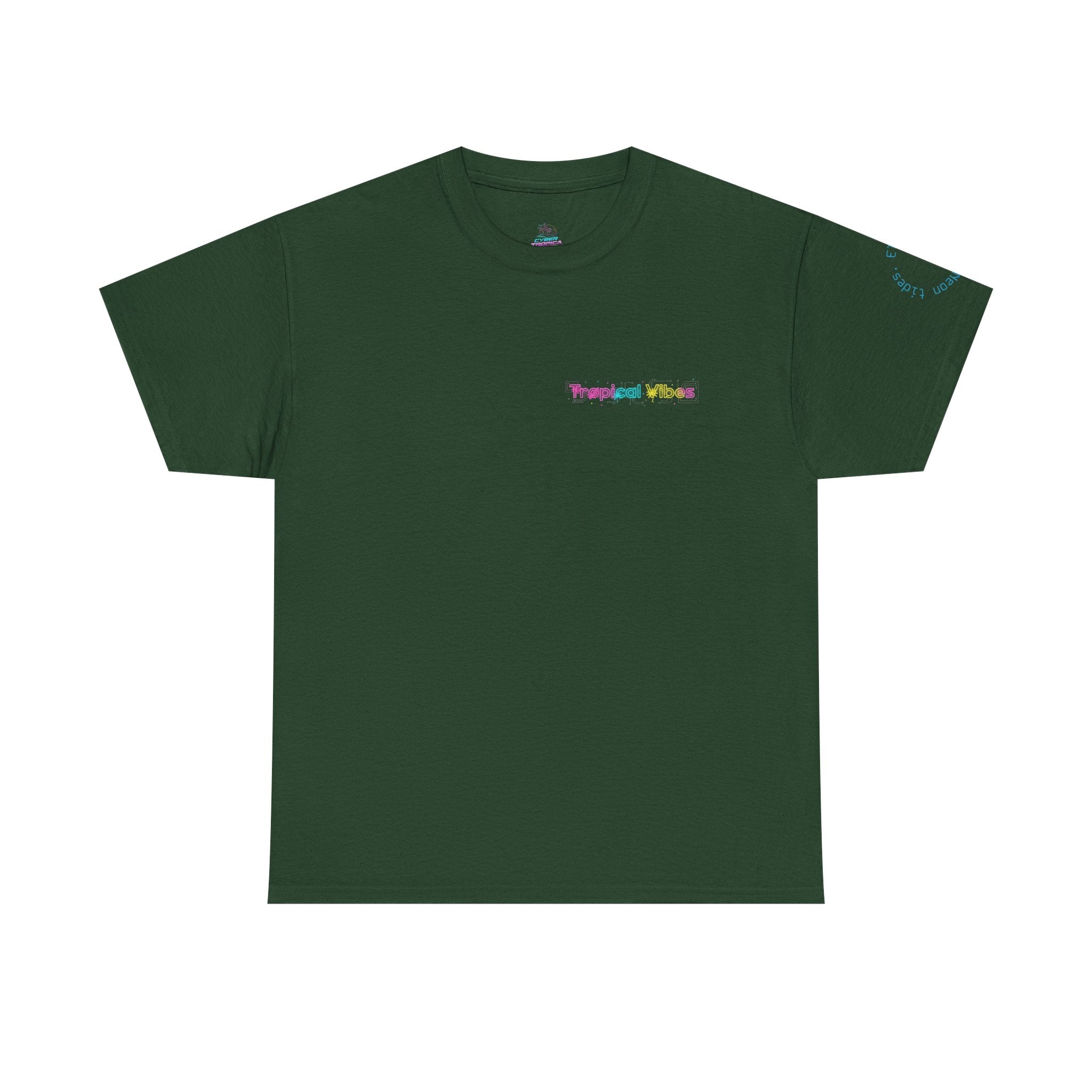 Retro Palm Sunset T-Shirt — Vaporwave Beach Graphic Tee