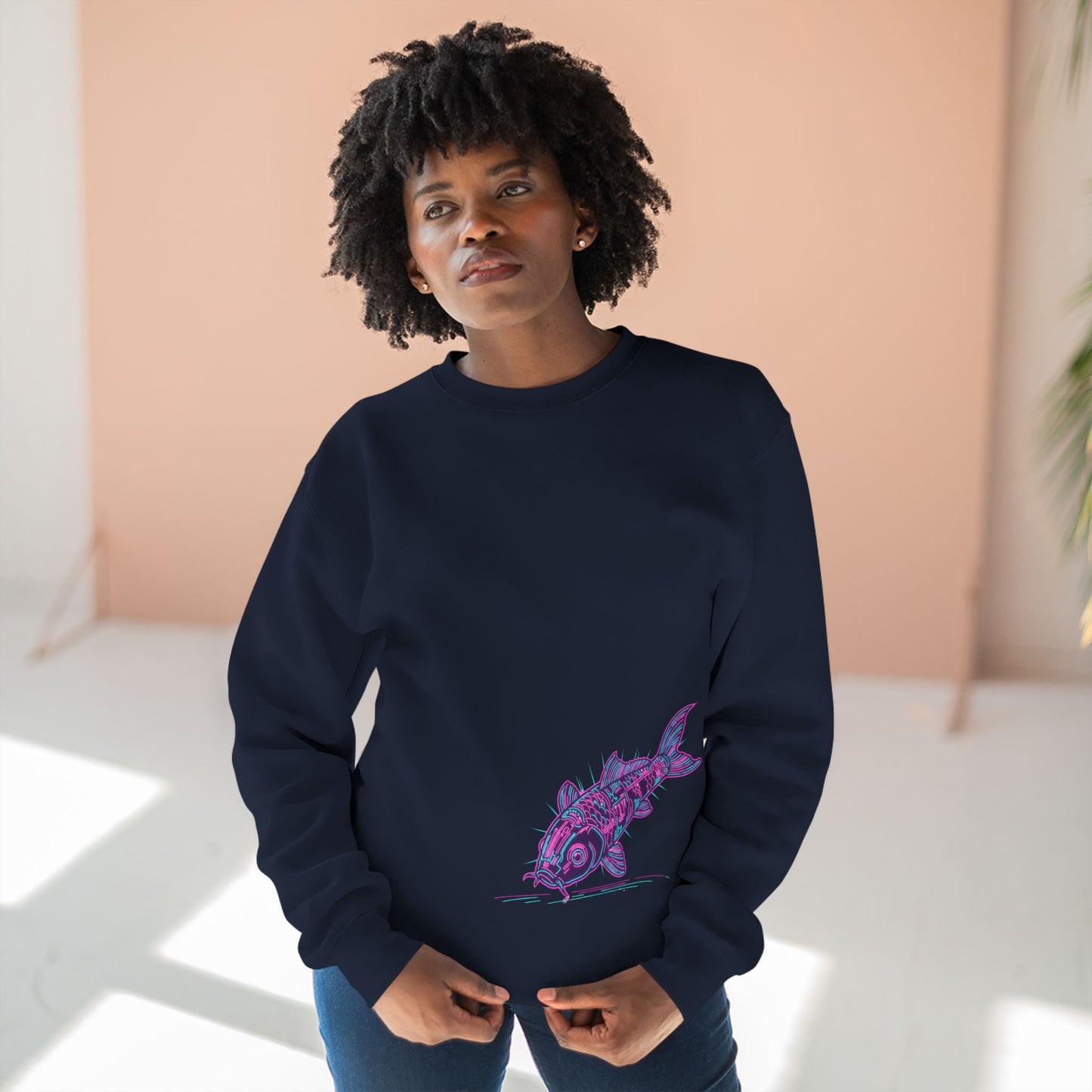 Koi wave sweatshirt