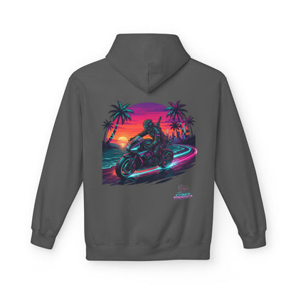 Neon Palm Rider Graphic Pullover 1st edition