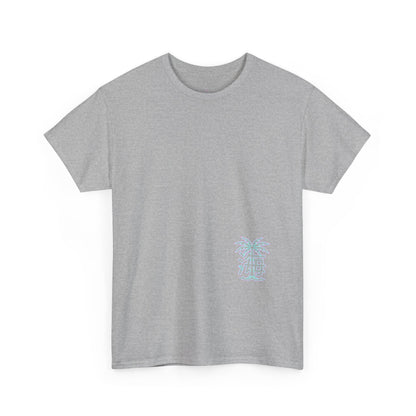 Vaporwave Japanese Surf T-Shirt — "未来の海" Retro Neon Aesthetic