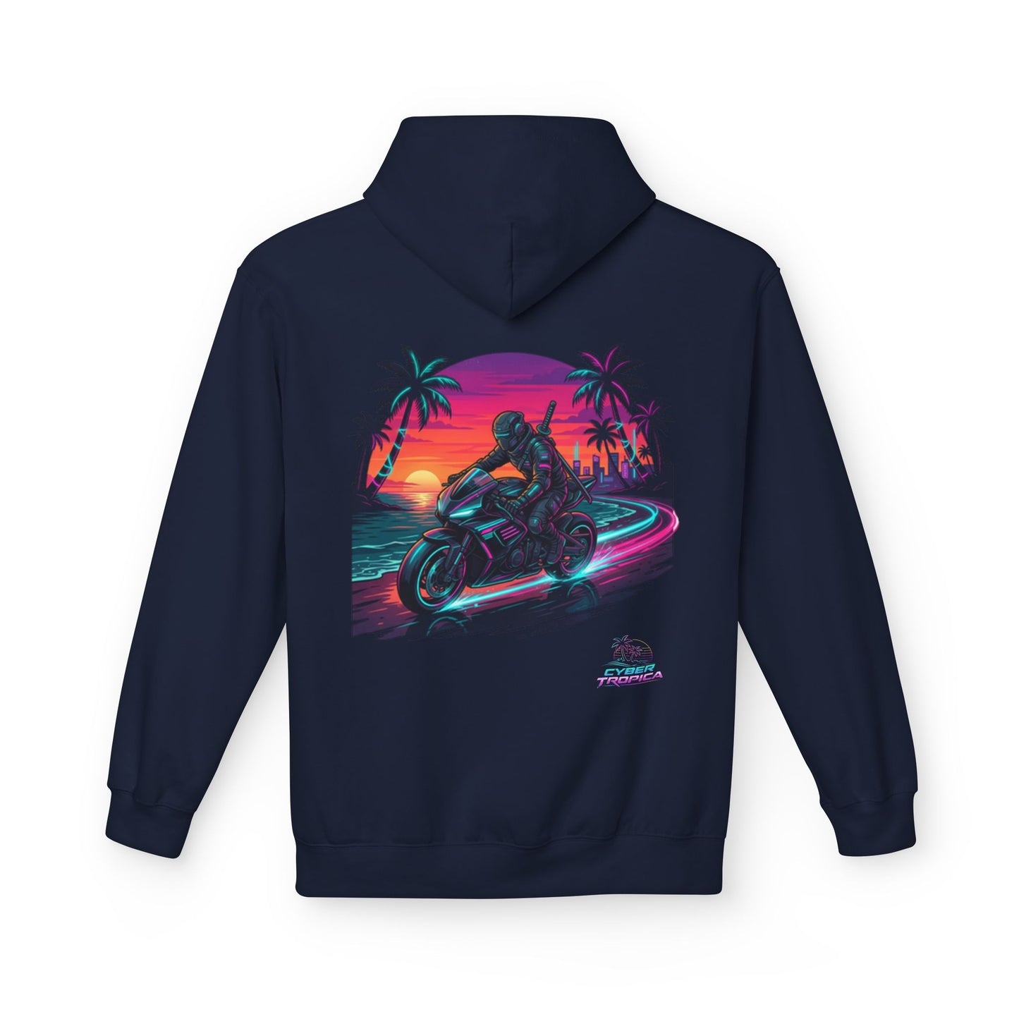 Neon Palm Rider Graphic Pullover 1st edition