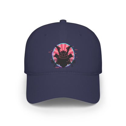 Tropical Samurai Sunset Baseball Cap