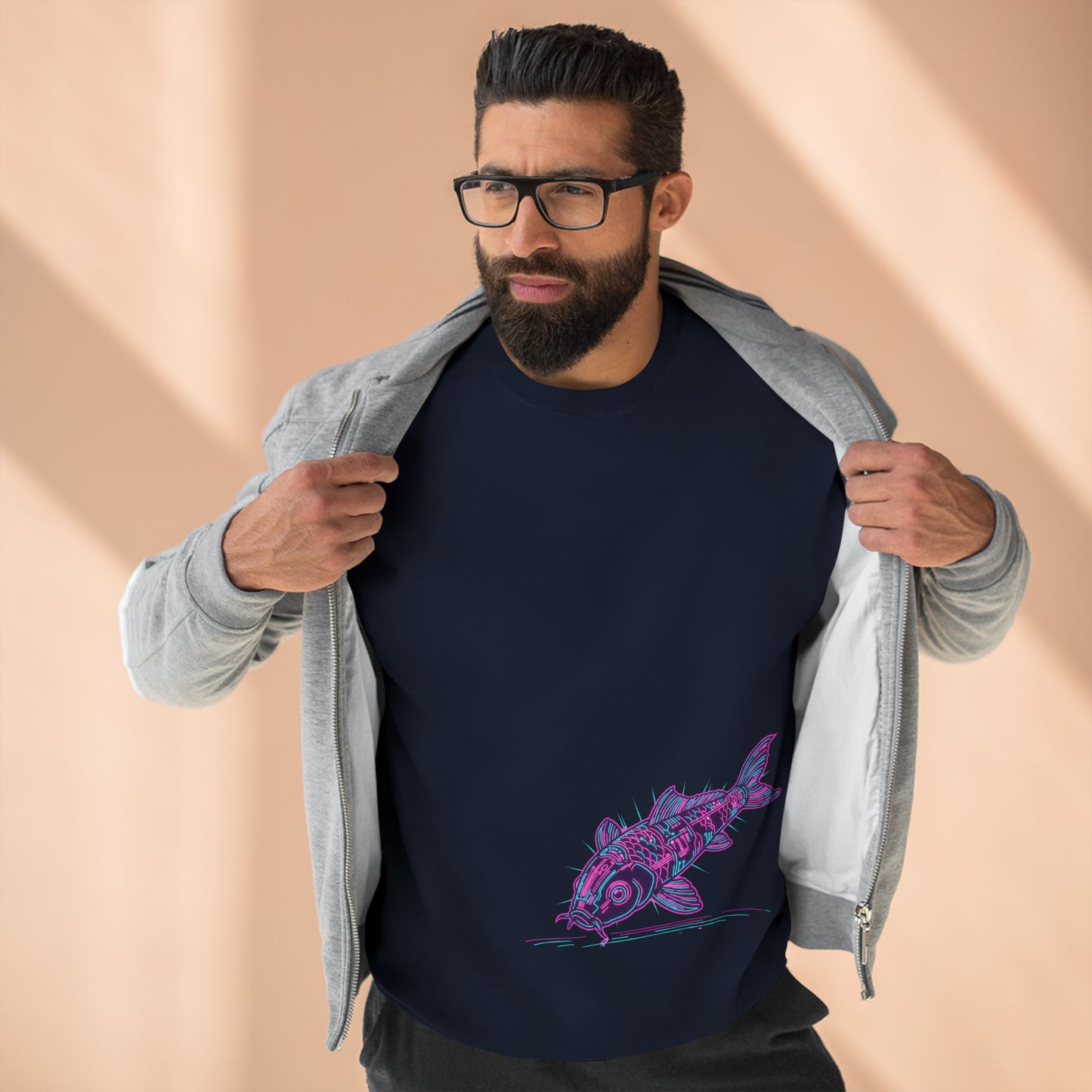 Koi wave sweatshirt