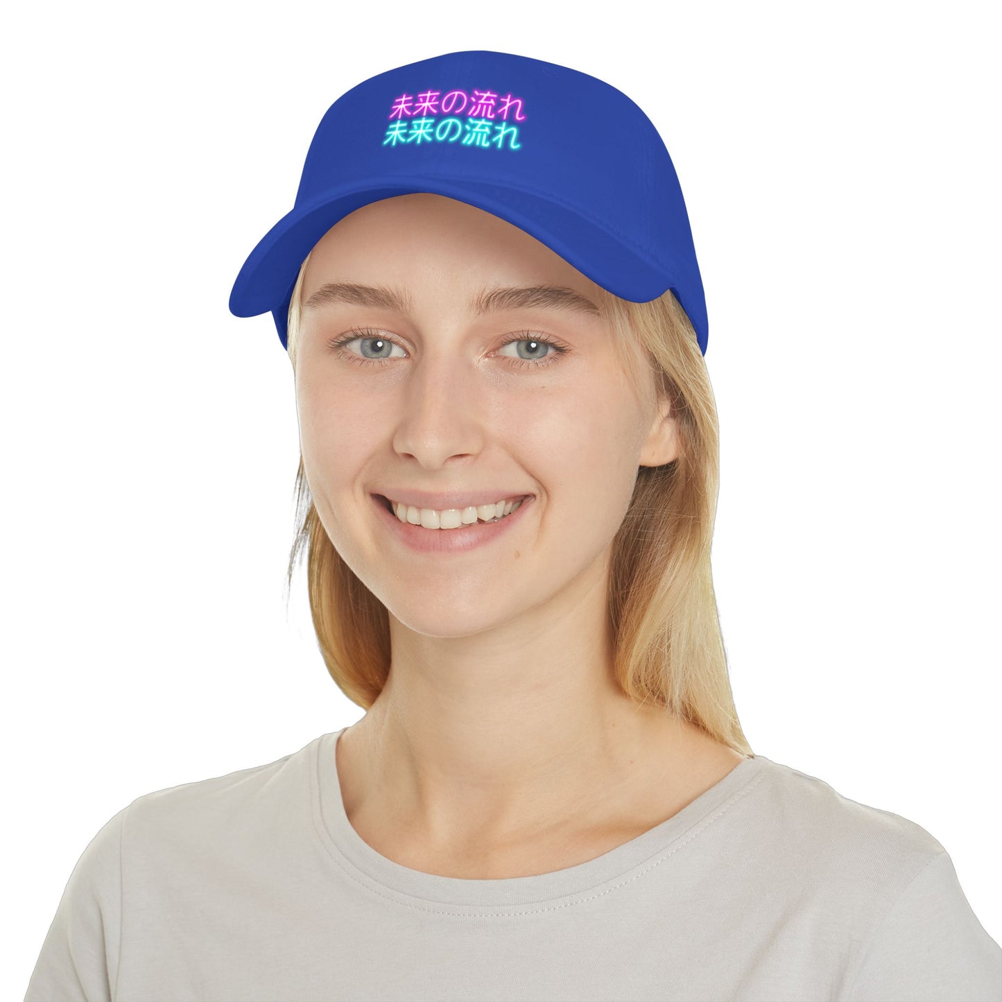 Neon 未来の流れ (Flow of the Future) Baseball Hat