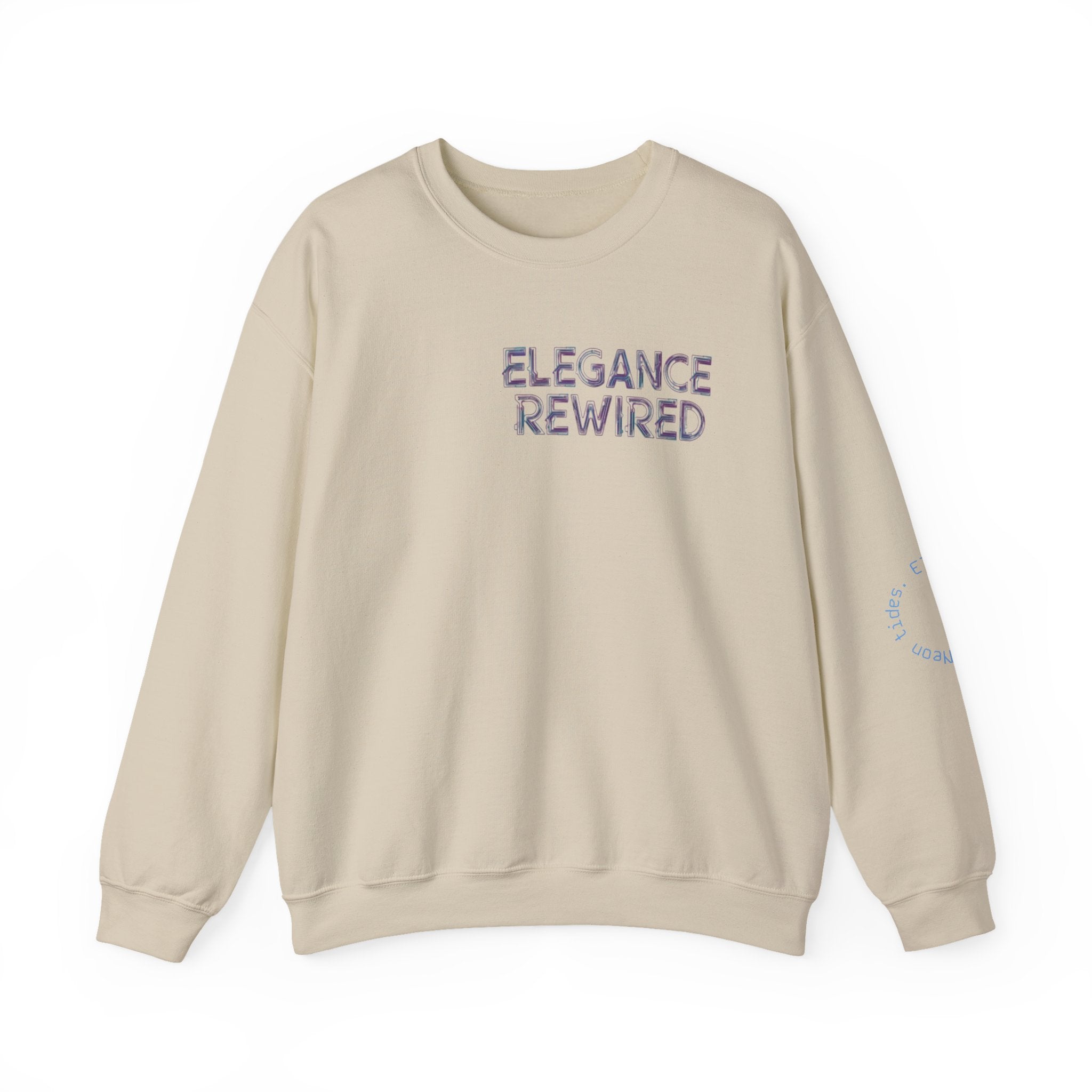 Geisha Sunset Crewneck Sweatshirt — "Elegance Rewired" Graphic Sweatshirt