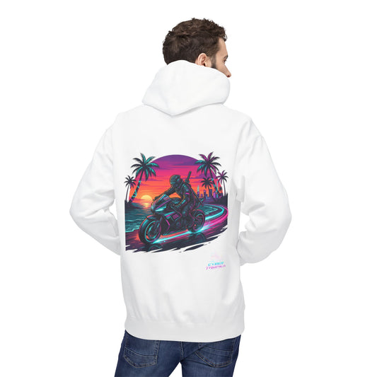 Neon Palm Rider Graphic Pullover 1st edition