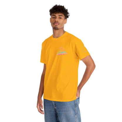 Neuroglitch Graphic Tee — Retro Futuristic Cyberpunk T-Shirt
