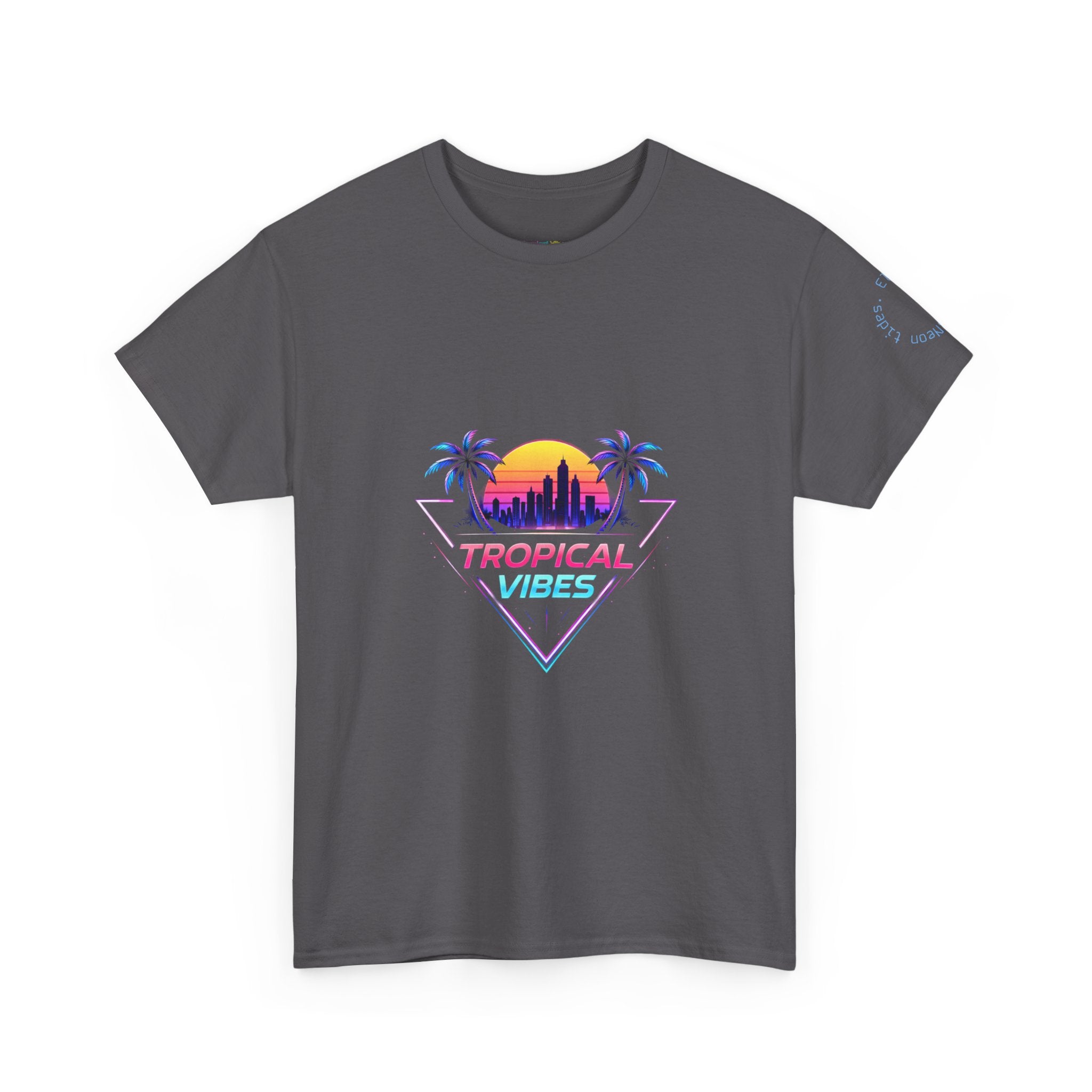 Torii Gate T-Shirt — Tropical Vibes Sunset Palm Tee