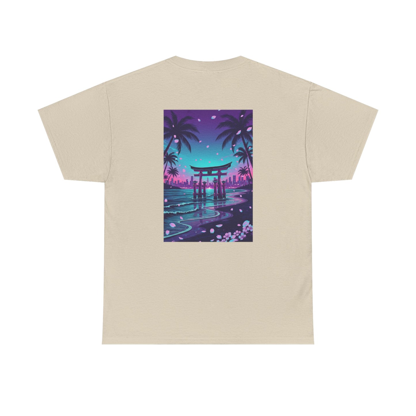 Tropical Beach Torii Gate T-Shirt