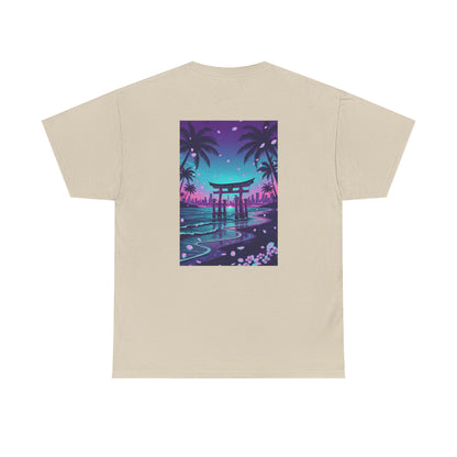 Tropical Beach Torii Gate T-Shirt