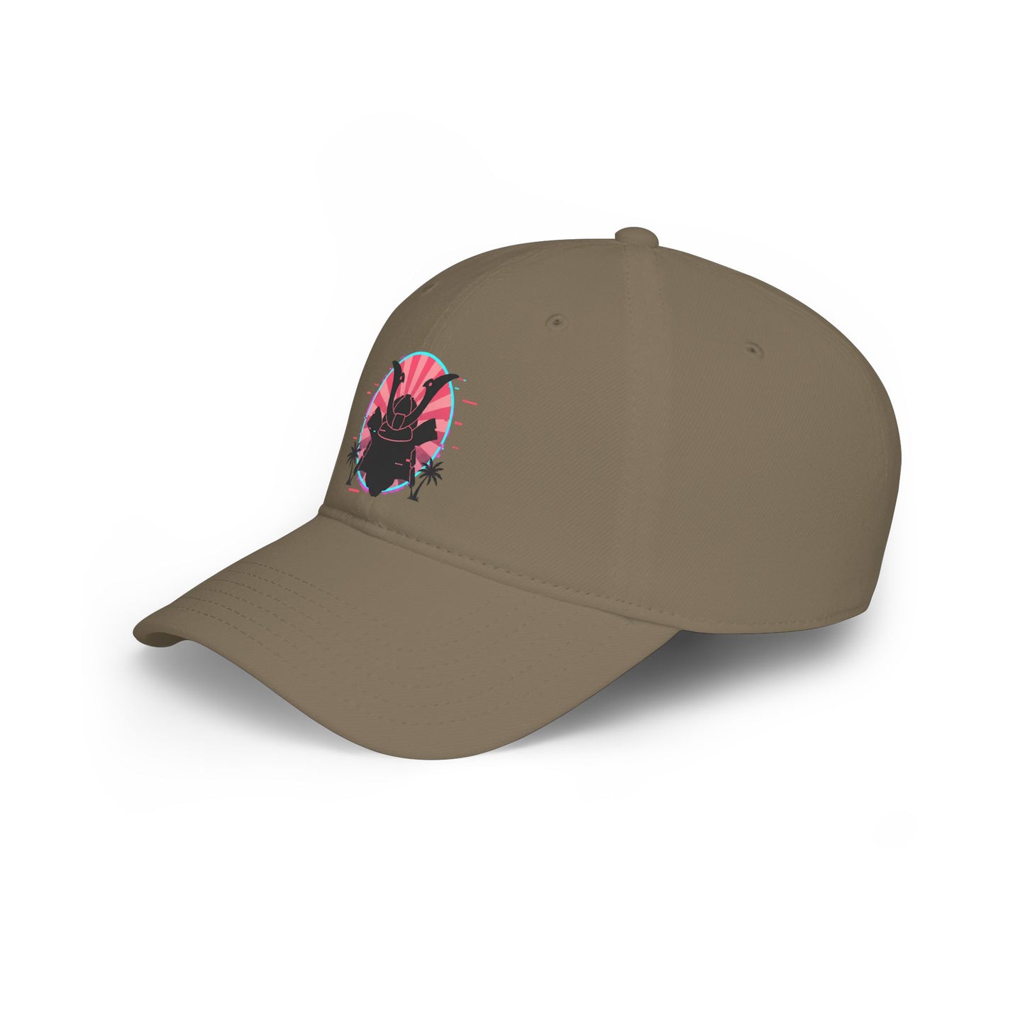 Tropical Samurai Sunset Baseball Cap