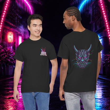 Japanese Oni Graphic T-Shirt — Demon Mask Mythic Tee