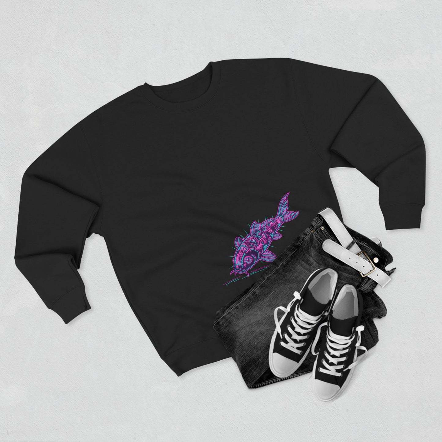 Koi wave sweatshirt
