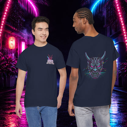 Japanese Oni Graphic T-Shirt — Demon Mask Mythic Tee