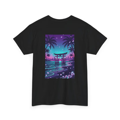 Tropical Beach Torii Gate T-Shirt