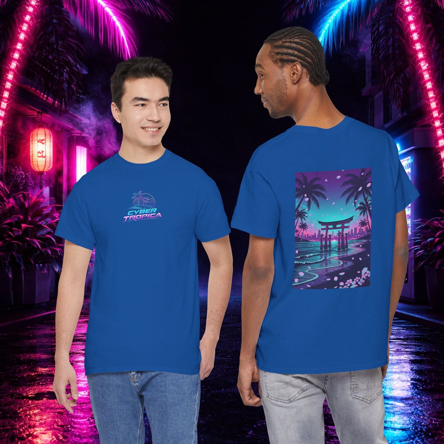 Tropical Beach Torii Gate T-Shirt