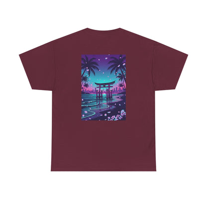 Tropical Beach Torii Gate T-Shirt