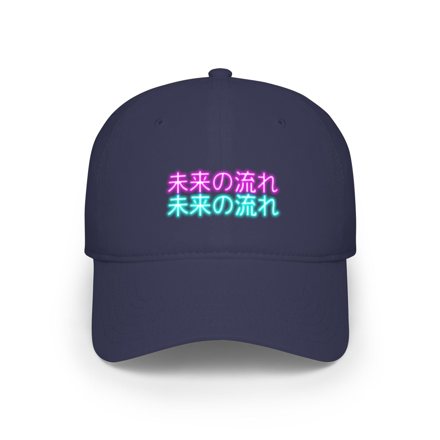 Neon 未来の流れ (Flow of the Future) Baseball Hat