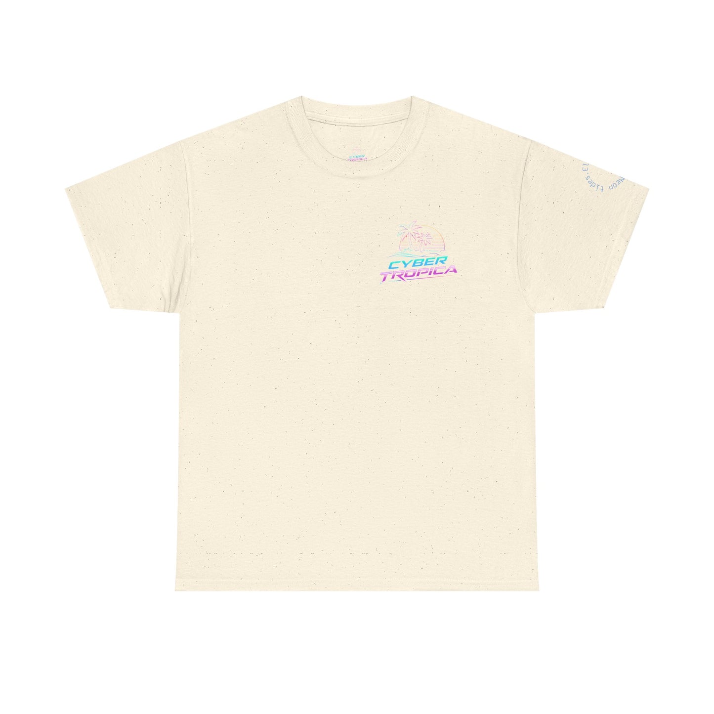 Neuroglitch Graphic Tee — Retro Futuristic Cyberpunk T-Shirt