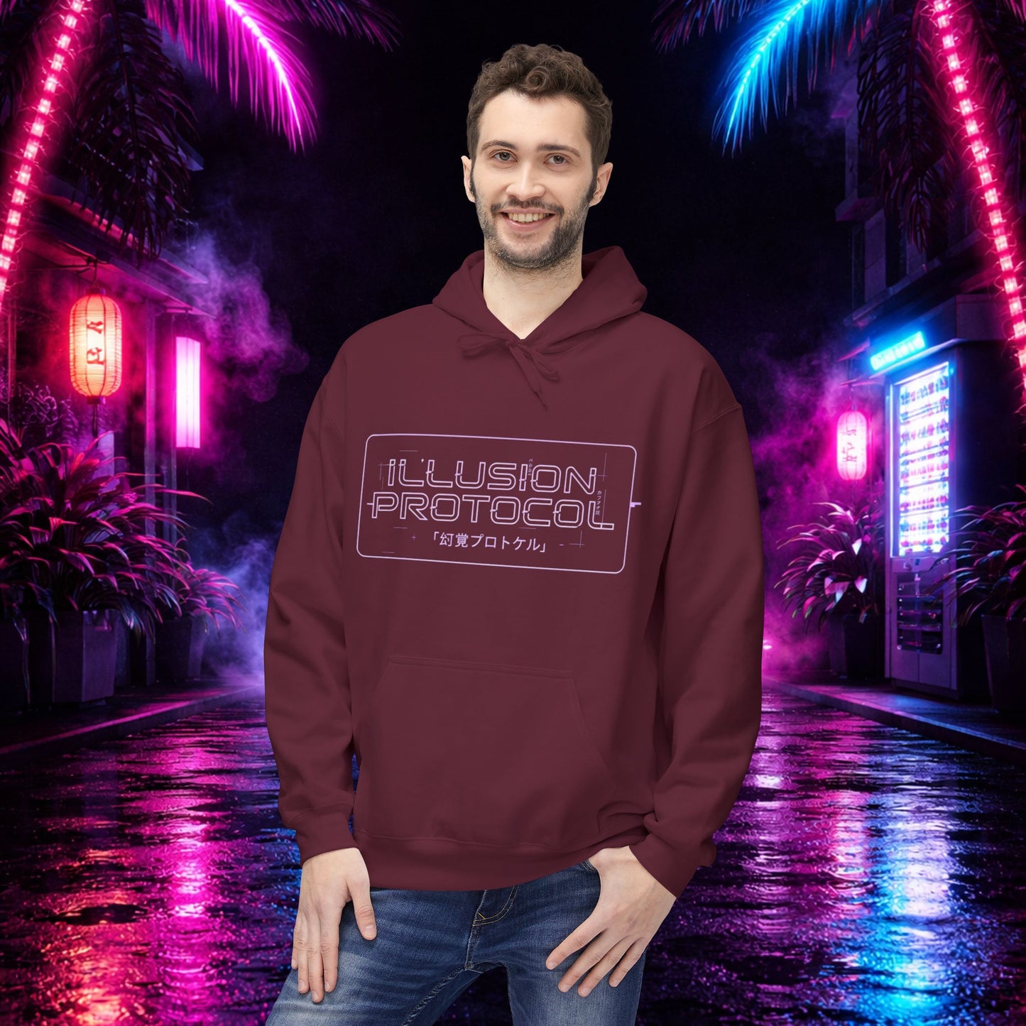 Cyber Mecha Samurai hoodie 1st edition
