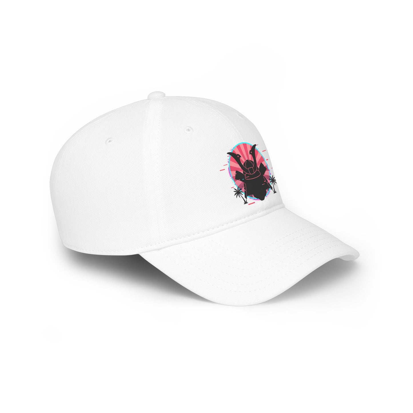 Tropical Samurai Sunset Baseball Cap