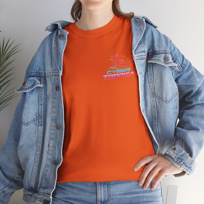 Neuroglitch Graphic Tee — Retro Futuristic Cyberpunk T-Shirt