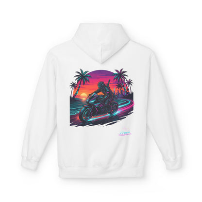 Neon Palm Rider Graphic Pullover 1st edition