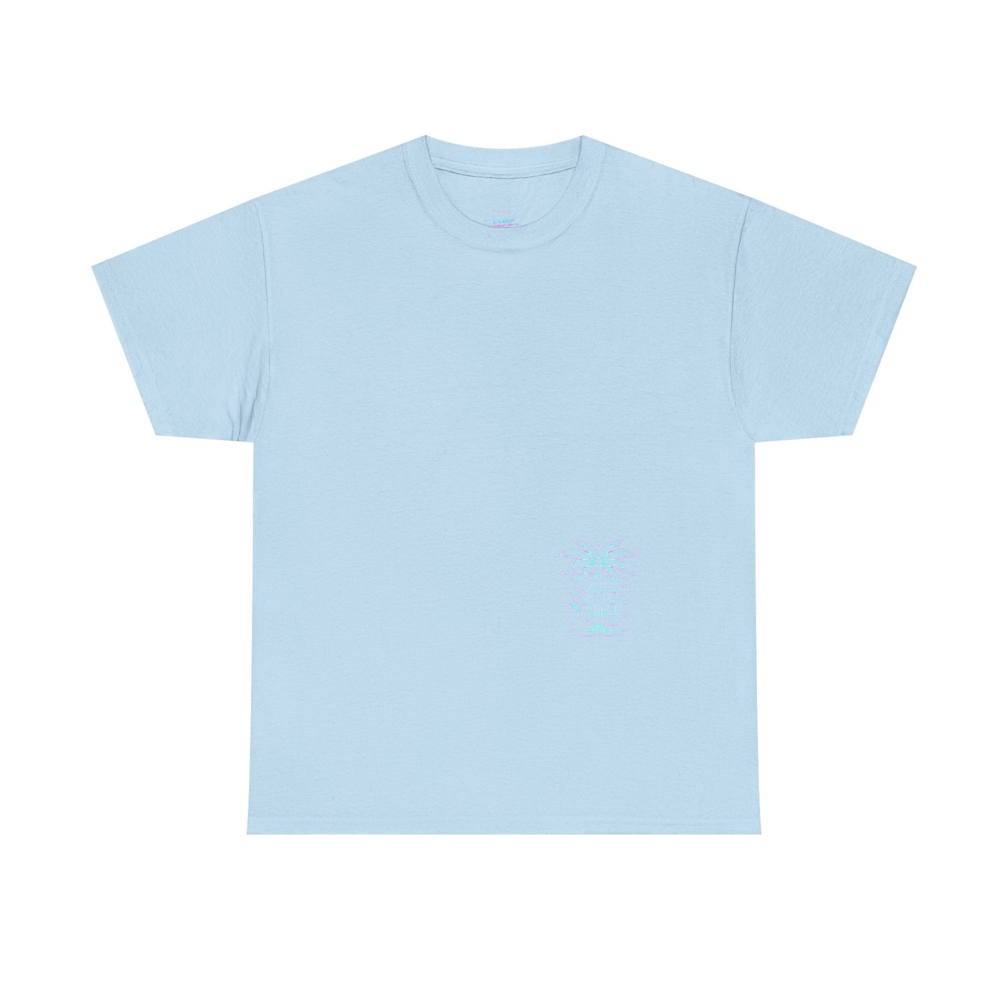 Vaporwave Japanese Surf T-Shirt — "未来の海" Retro Neon Aesthetic