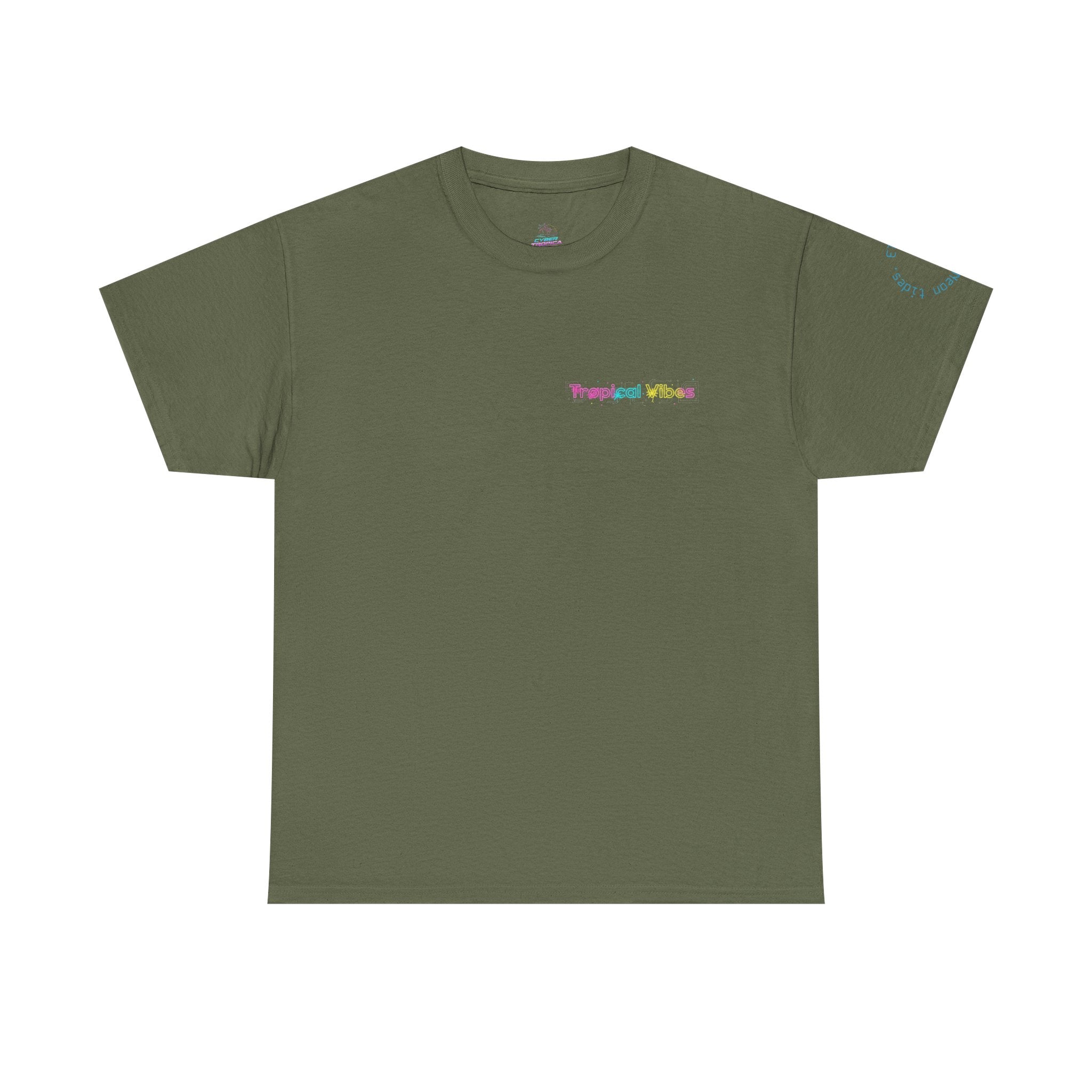 Retro Palm Sunset T-Shirt — Vaporwave Beach Graphic Tee