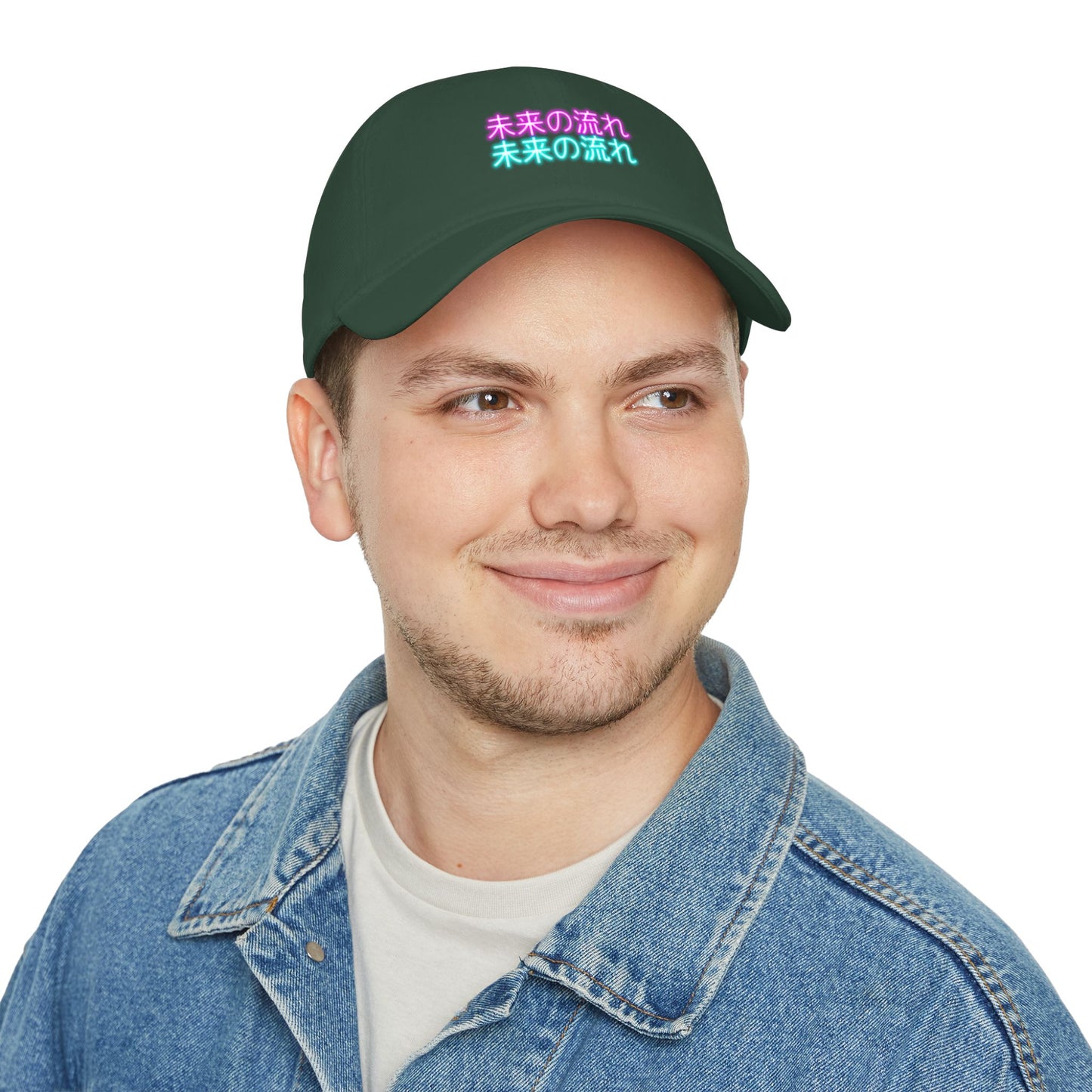 Neon 未来の流れ (Flow of the Future) Baseball Hat