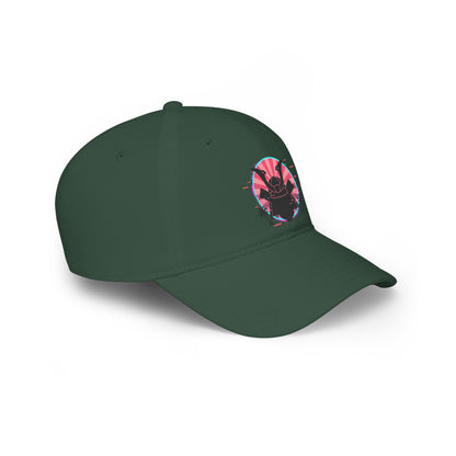 Tropical Samurai Sunset Baseball Cap