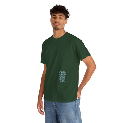 Vaporwave Japanese Surf T-Shirt — "未来の海" Retro Neon Aesthetic