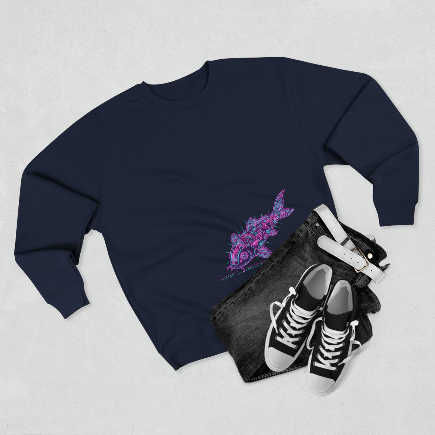 Koi wave sweatshirt