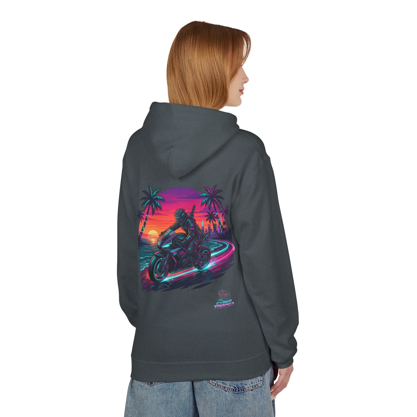 Neon Palm Rider Graphic Pullover 1st edition