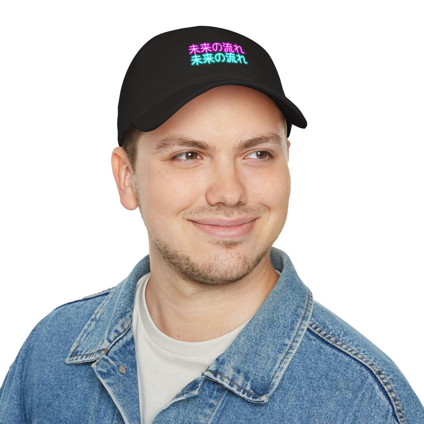 Neon 未来の流れ (Flow of the Future) Baseball Hat