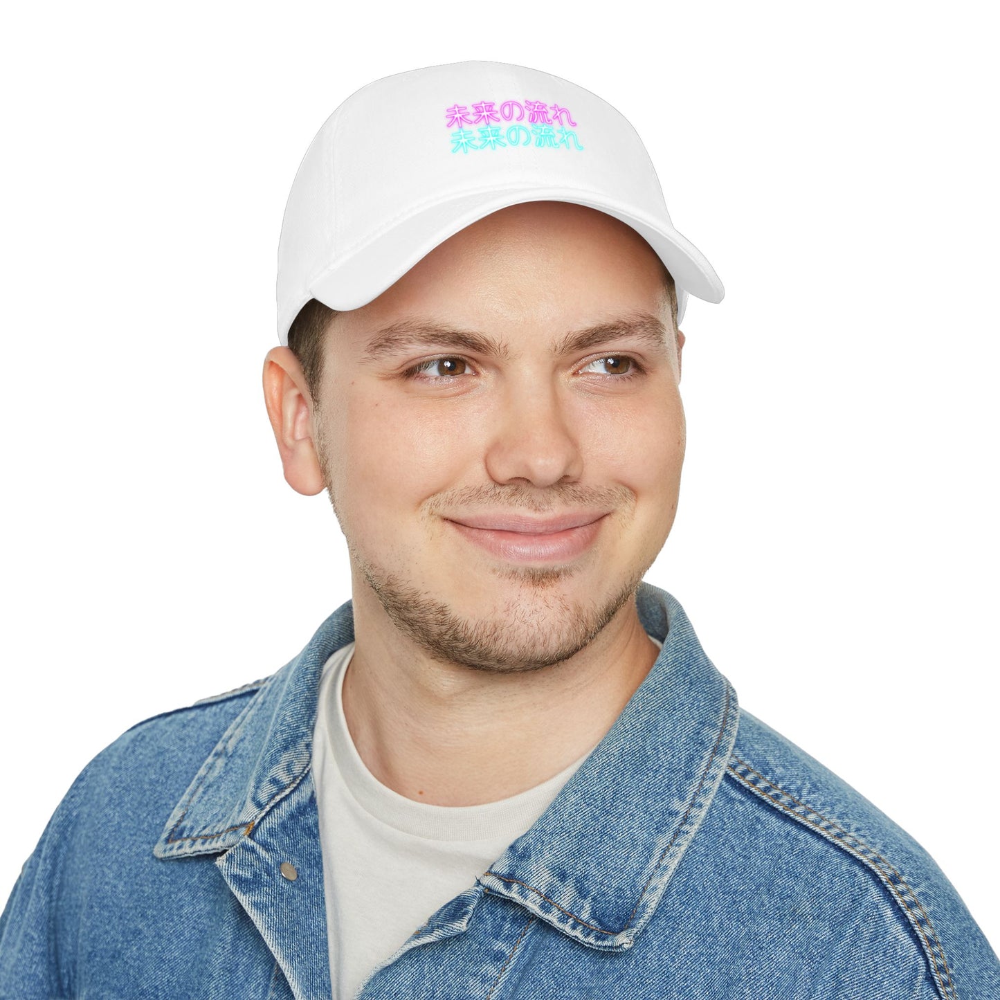 Neon 未来の流れ (Flow of the Future) Baseball Hat