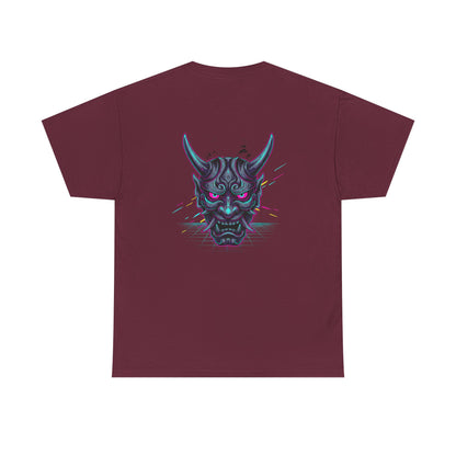 Japanese Oni Graphic T-Shirt — Demon Mask Mythic Tee