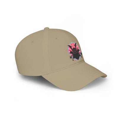 Tropical Samurai Sunset Baseball Cap