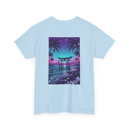 Tropical Beach Torii Gate T-Shirt