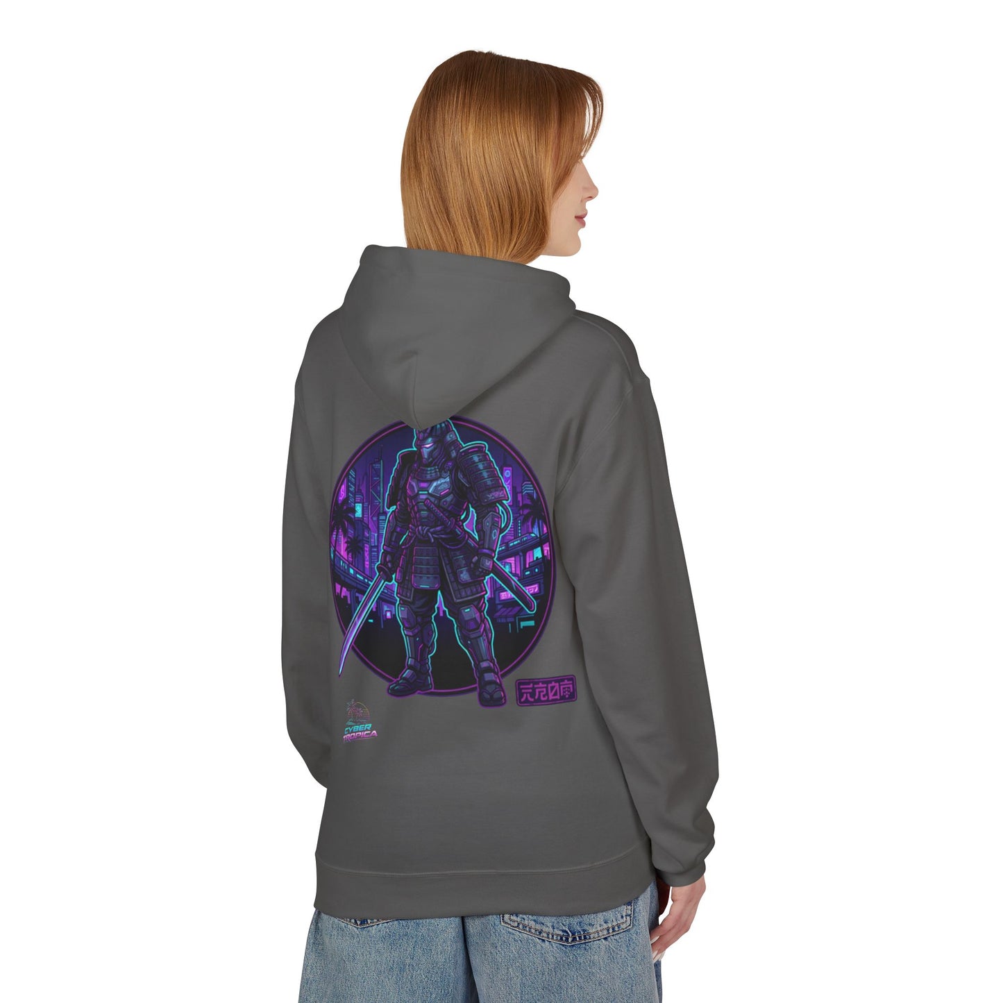 Cyber Mecha Samurai hoodie 1st edition