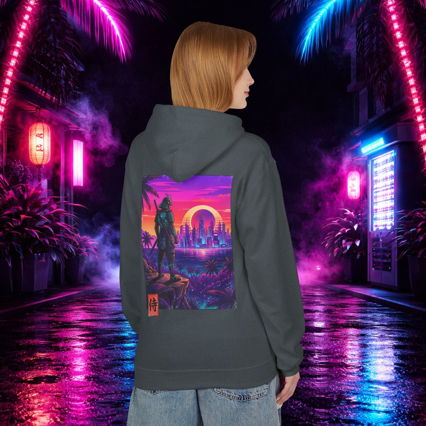 Cyber Lone Samurai Hoodie 1st edition