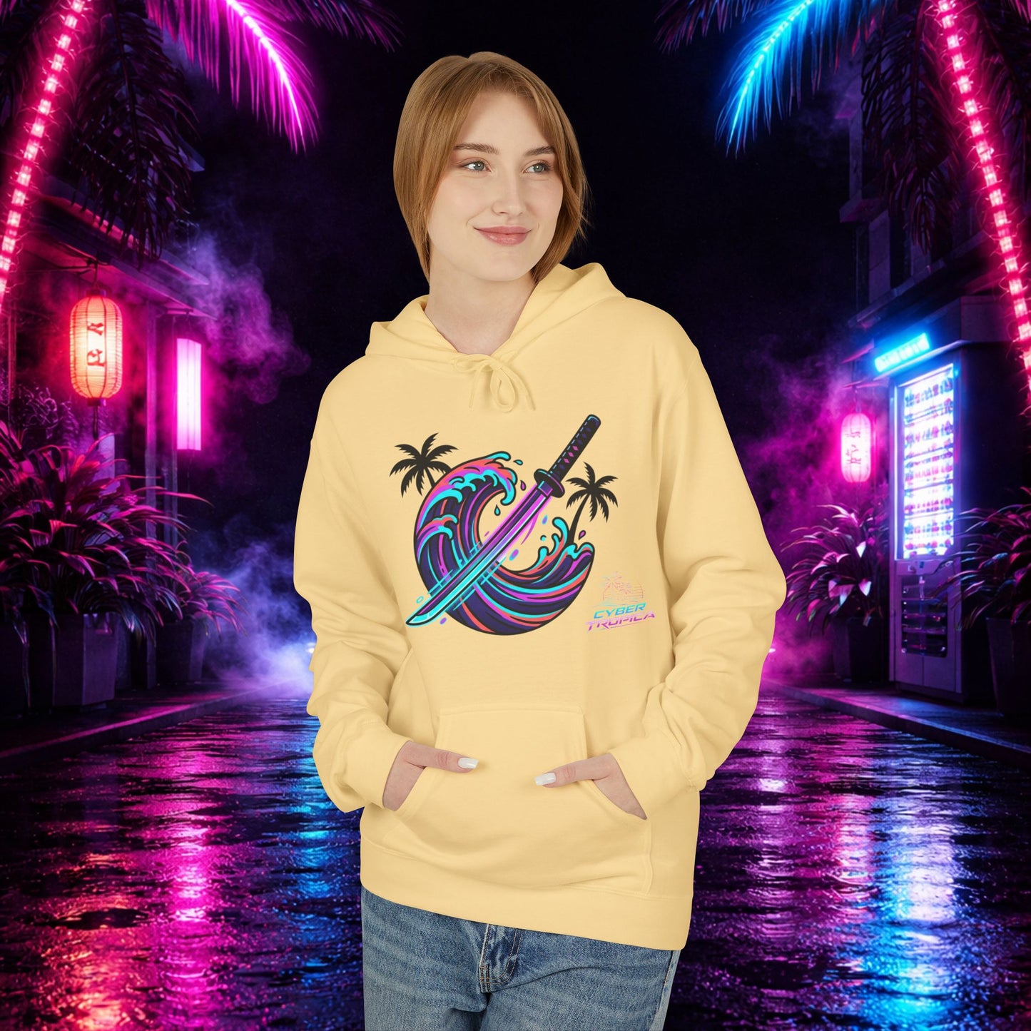 Cyber Lone Samurai Hoodie 1st edition